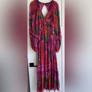 NWT Farm Rio Cool Leopards maxi dress, Summer 2023, cross posted